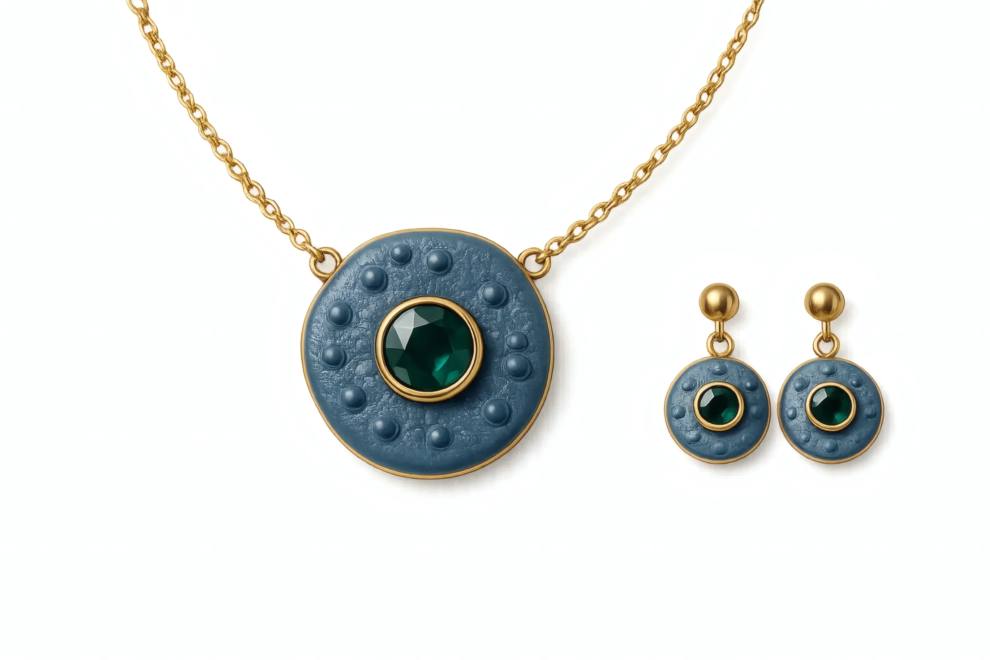 Set Oddie · Green stone